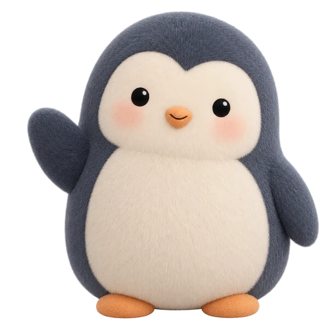 Pinguino, coworker Penguin