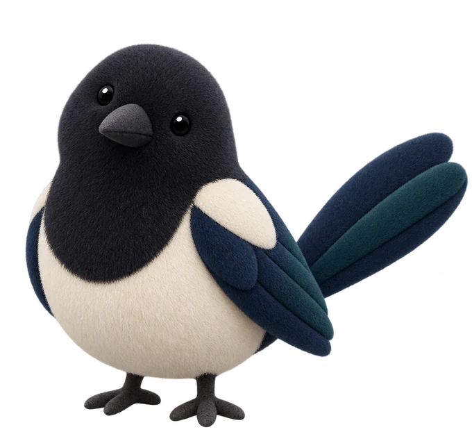 Gazza, coworker Magpie